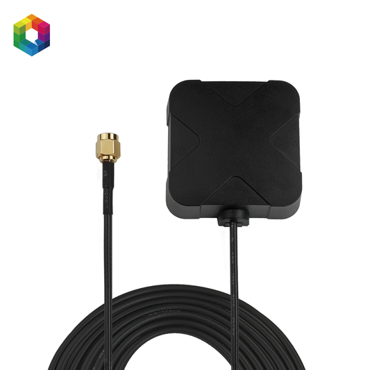 "Taoglas Dual Pin Active GNSS Antenna for RTK base stations, compatible with CubePilot Here4 Base"