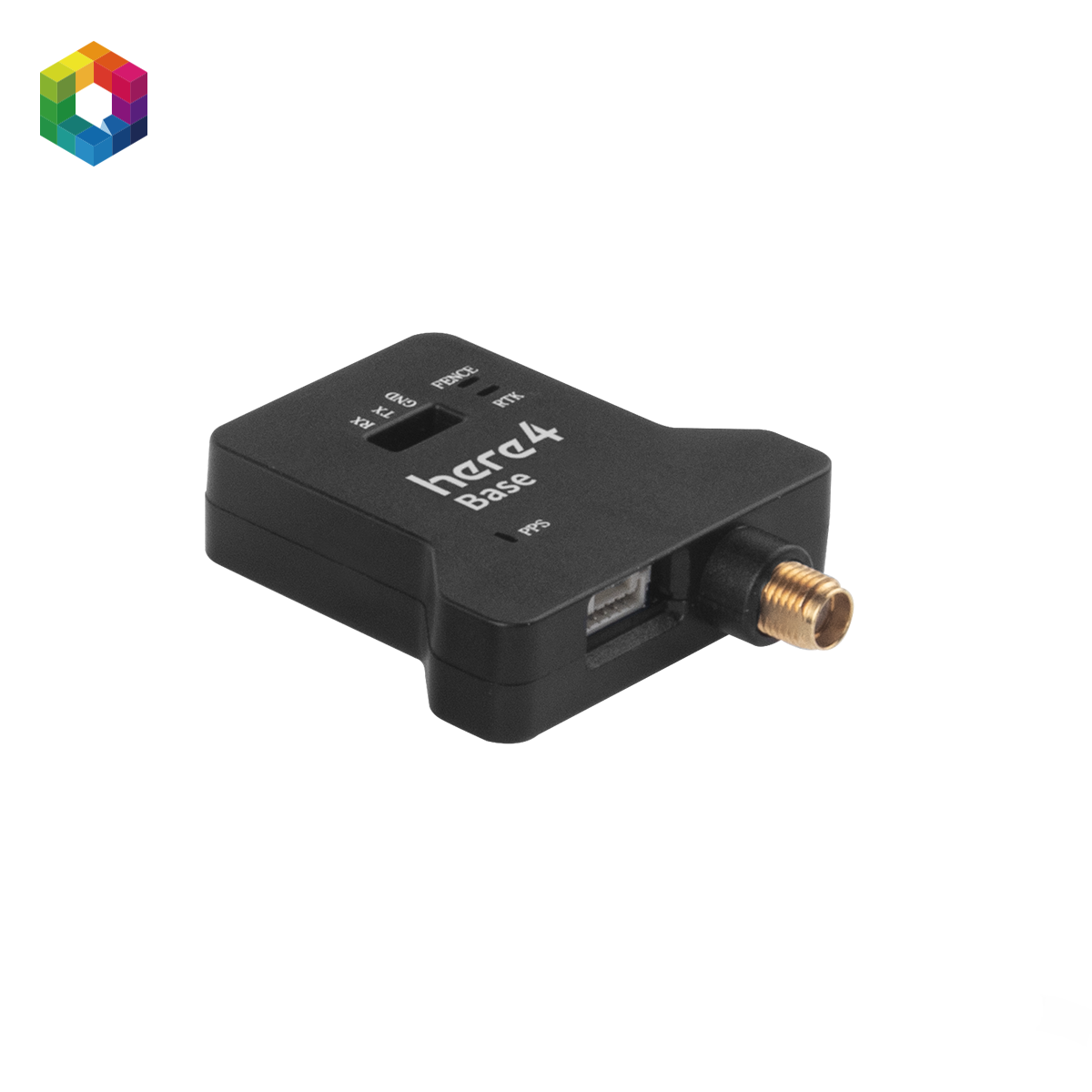 CubePilot Here4 Base RTK GNSS base station with external antenna connector