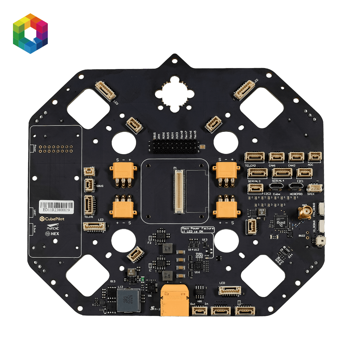 EDU450 Carrier board - Aeroboticshop.com