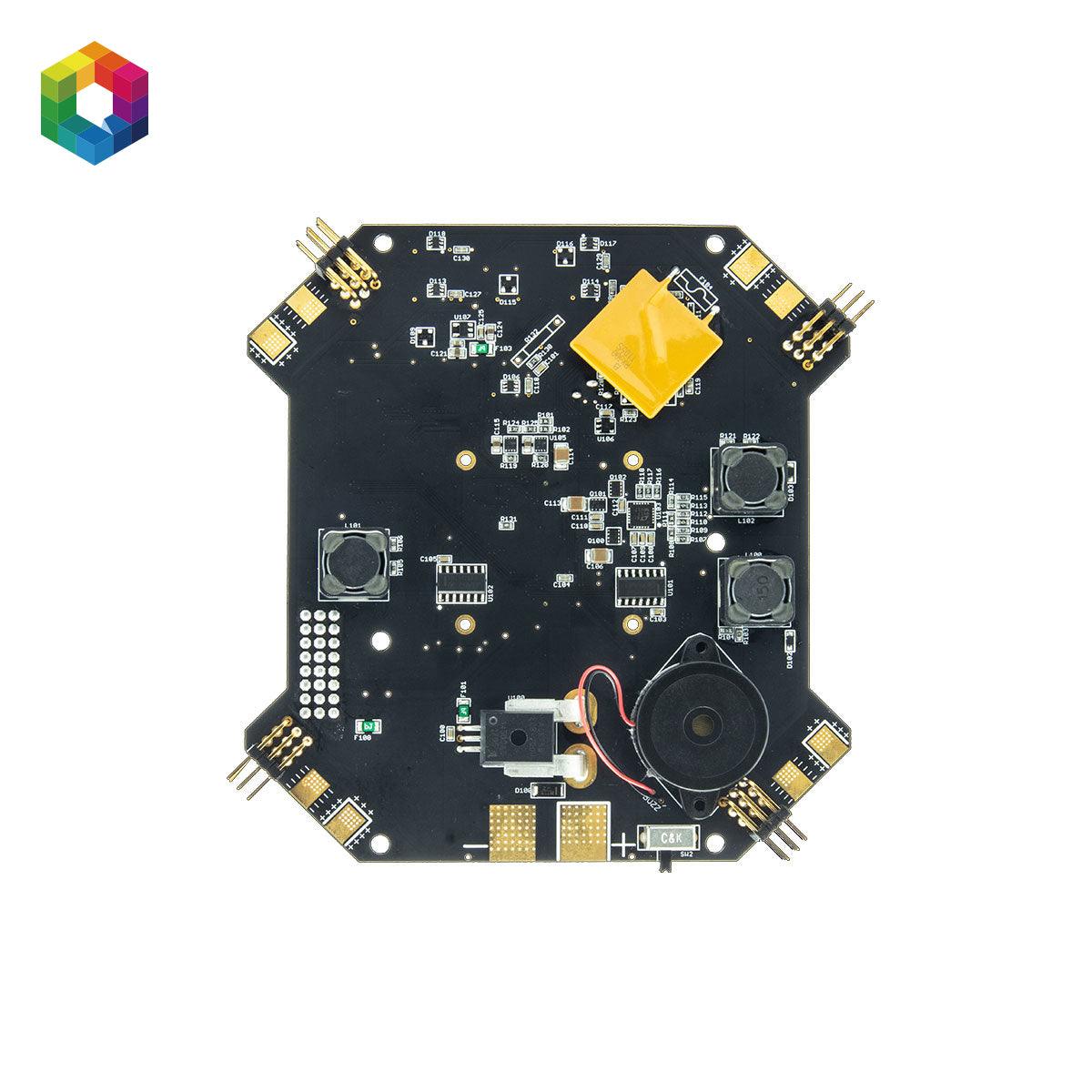 Kore carrier board mounting layout for professional drones
