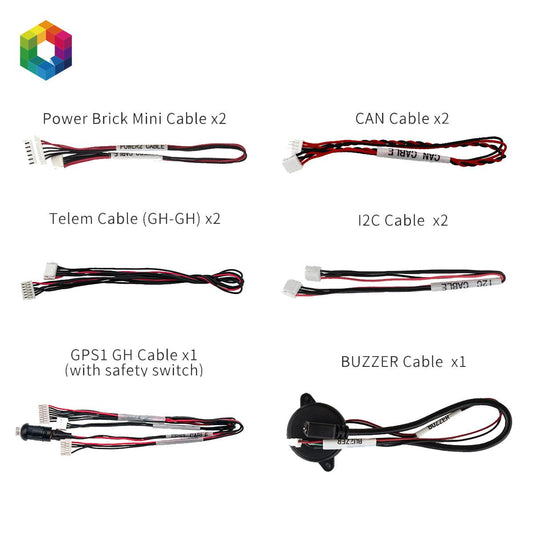 The Cube standard cable set - Aeroboticshop.com