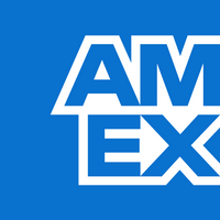 American Express payment logo, a prestigious global credit card brand.
