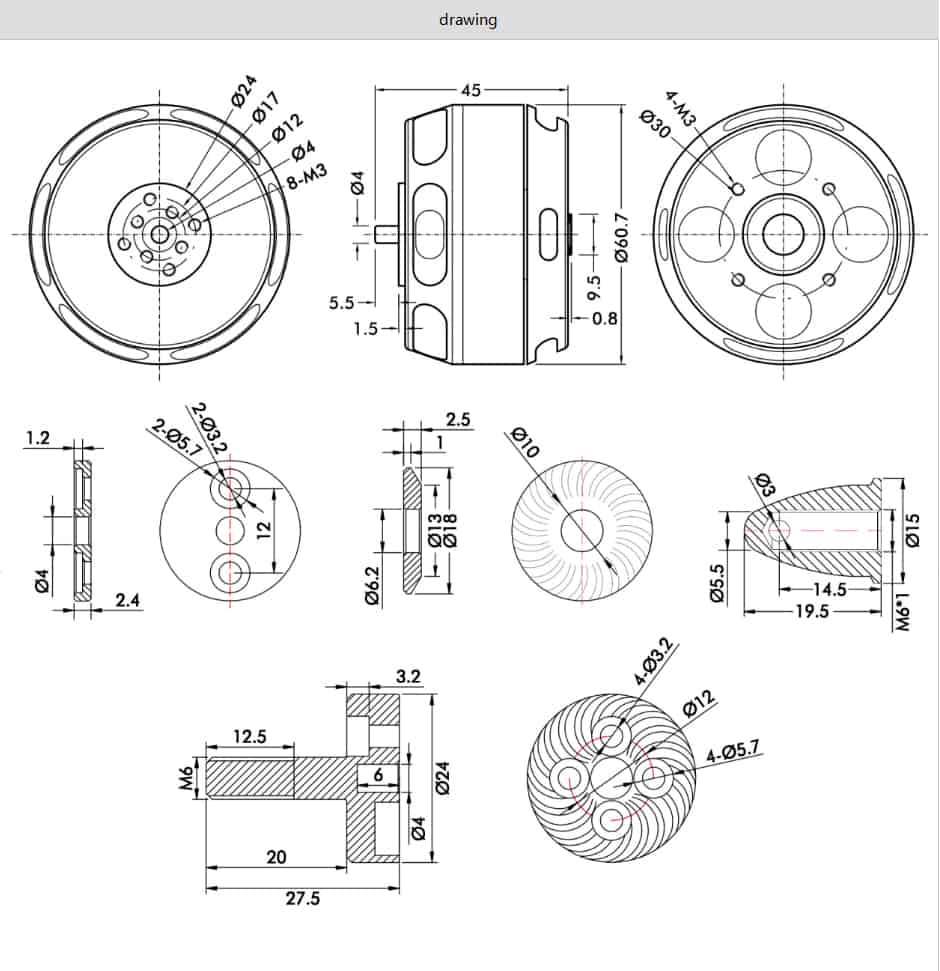 T-Motor U7 schematics